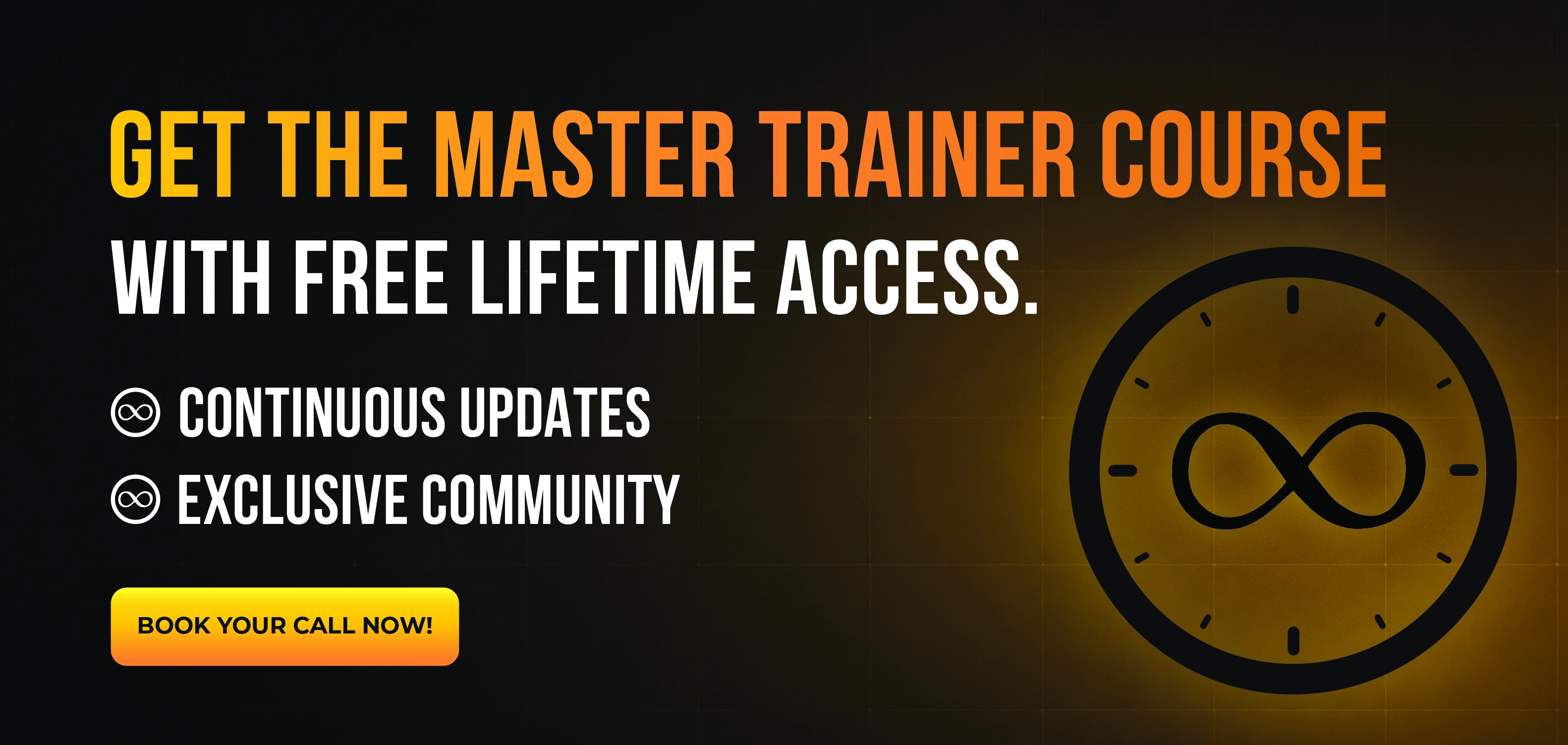 Master Trainer Course with free lifetime access